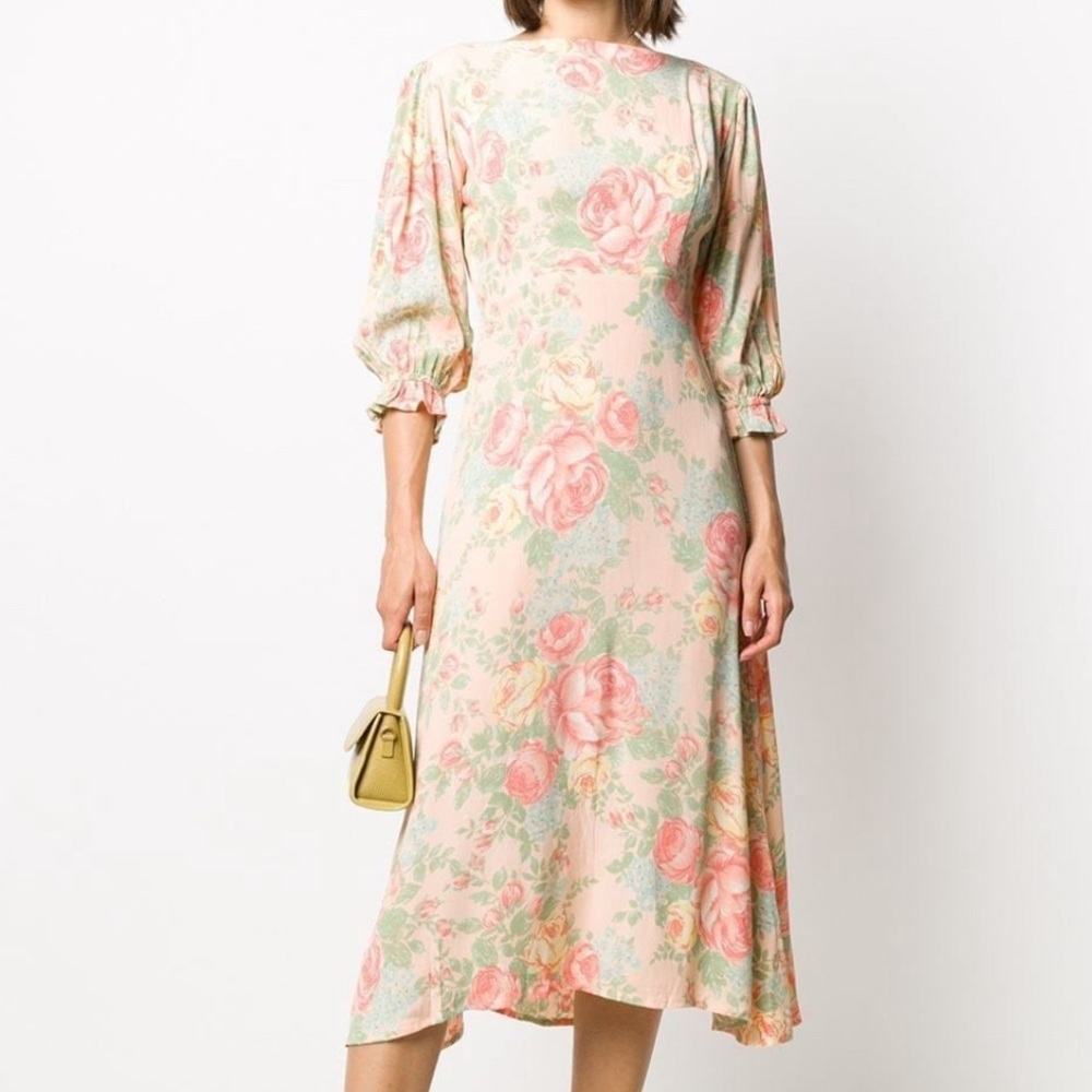 Clement Midi Dress Nadya Floral